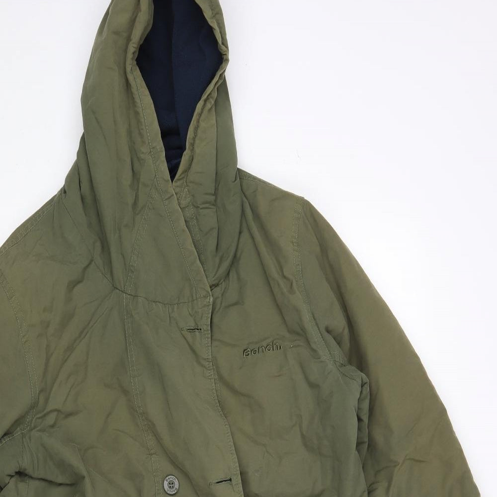 Bench Mens Green   Parka Coat Size XL