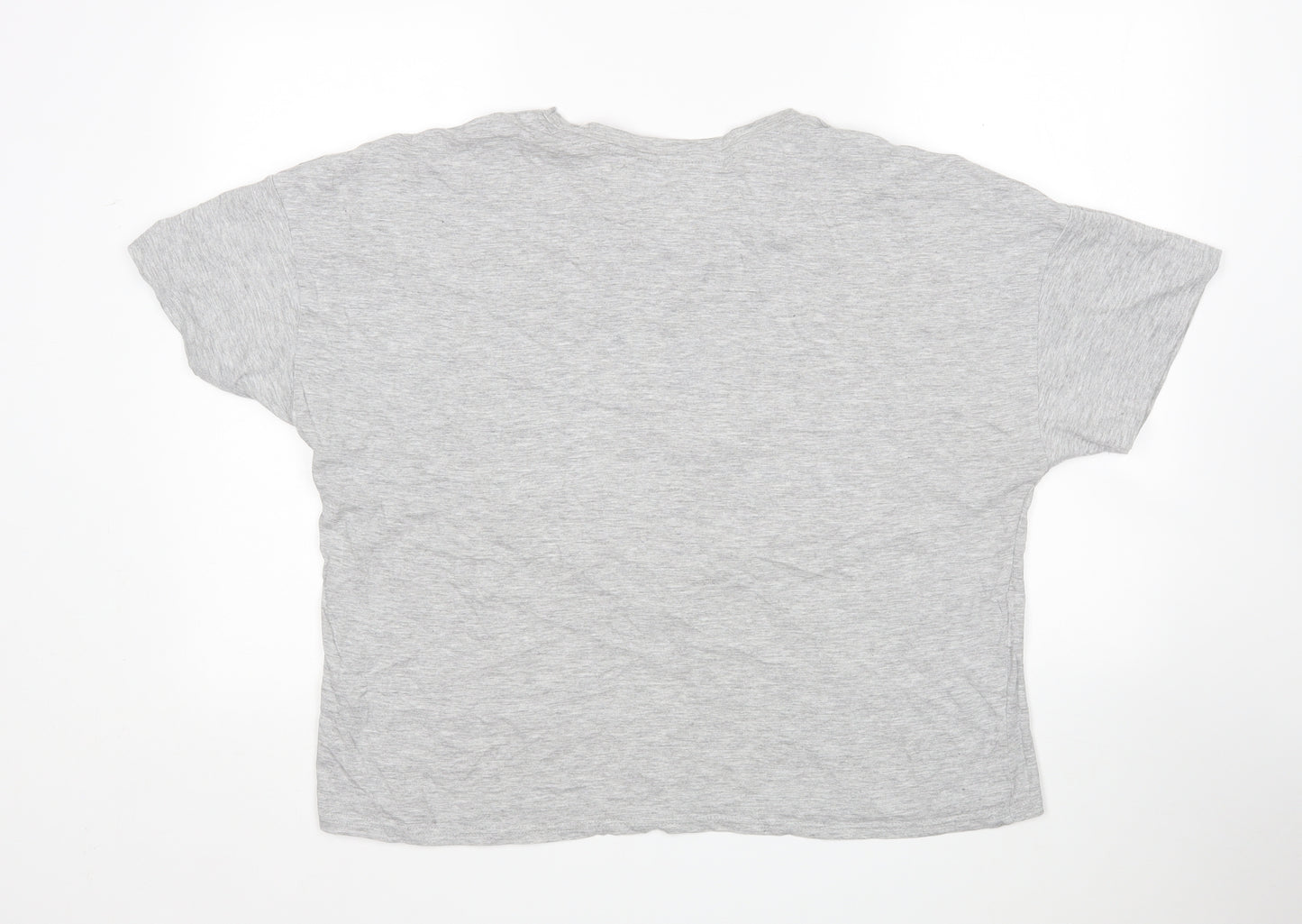 George Womens Grey  Cotton Top Pyjama Top Size 16