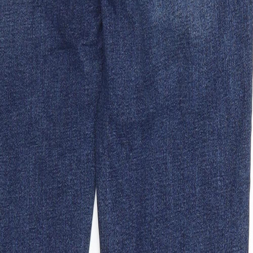 Brighton Womens Blue  Cotton Straight Jeans Size 10 L28 in Regular
