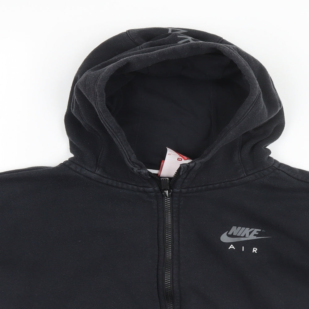 Nike Boys Grey  Cotton Full Zip Hoodie Size 10-11 Years