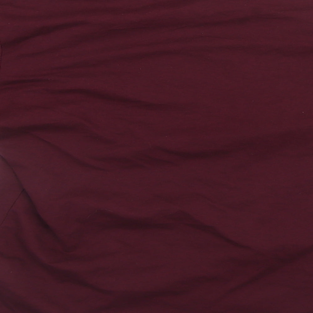 Primark Mens Red  Cotton  T-Shirt Size M Round Neck