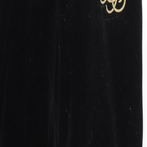 Preworn Womens Black Solid   Lounge Pants Size 10