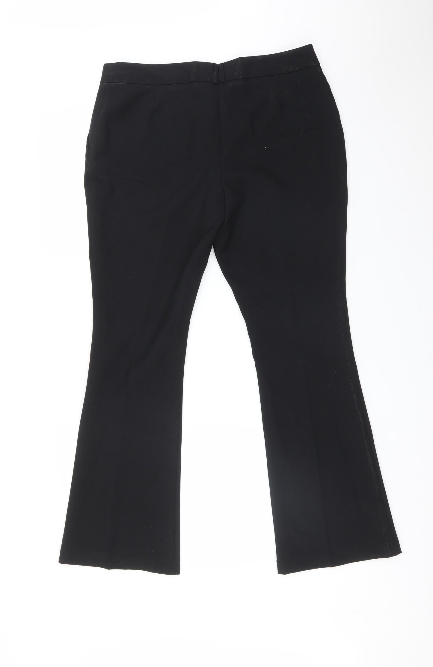 Atmosphere Womens Black  Polyester Dress Pants Trousers Size 12 L29 in Regular