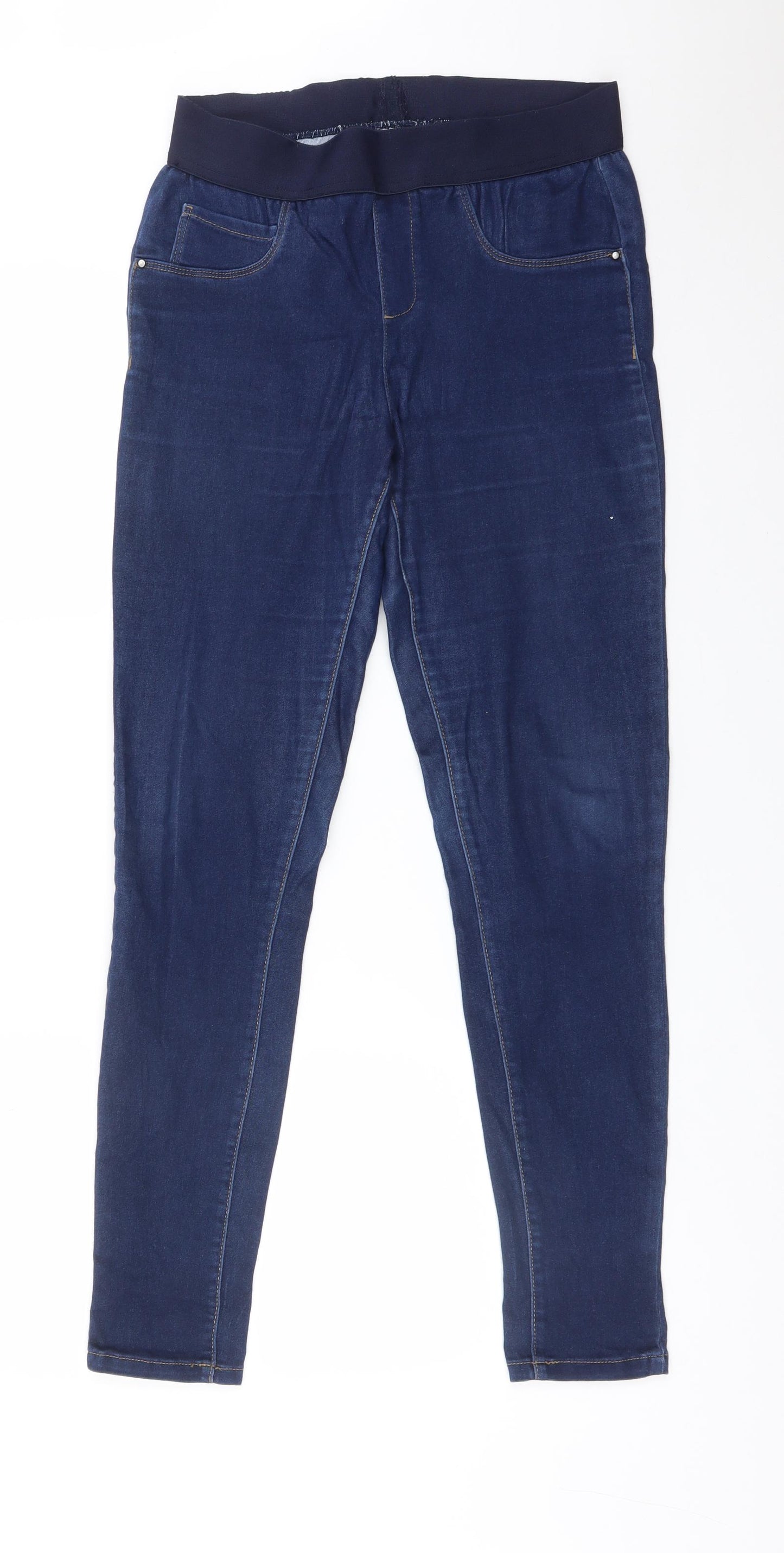 George Womens Blue  Cotton Jegging Jeans Size 10 L30 in Regular