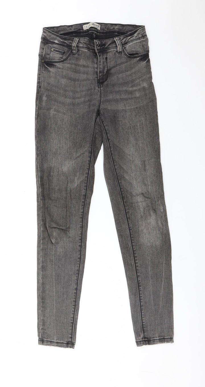 DENIM CO Womens Multicoloured Cotton Skinny Jeans Size 8 L29 in Regular