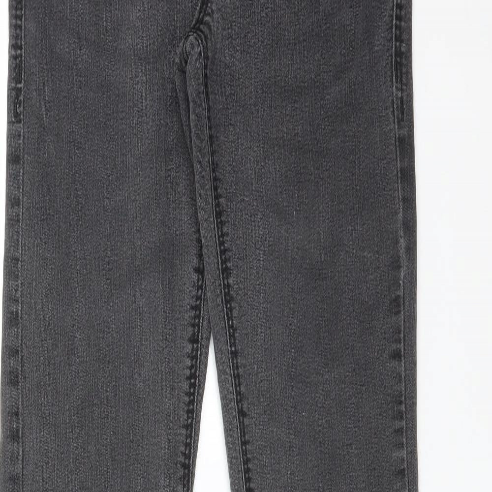 DENIM CO Womens Black  Cotton Bootcut Jeans Size 6 L31 in Regular