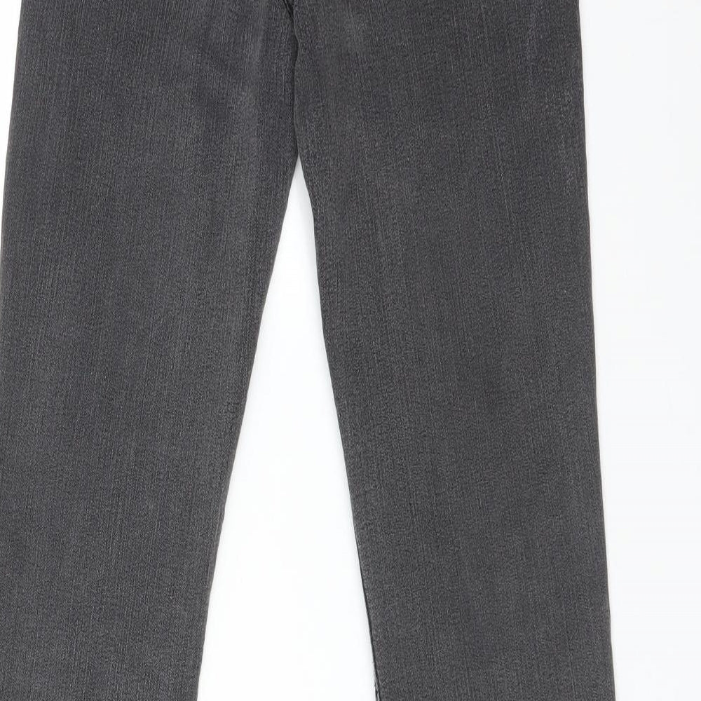 DENIM CO Womens Black  Cotton Bootcut Jeans Size 6 L31 in Regular
