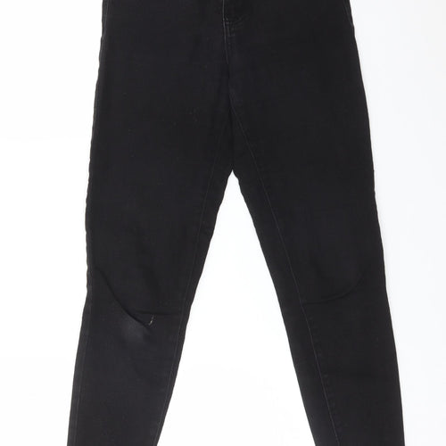 DENIM CO Womens Black  Cotton Skinny Jeans Size 10 L29 in Regular