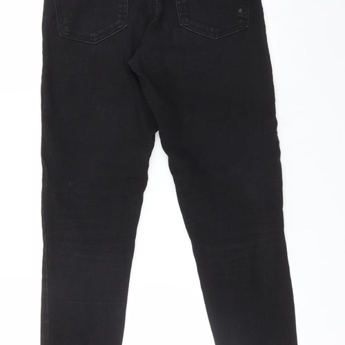DENIM CO Womens Black  Cotton Skinny Jeans Size 10 L29 in Regular