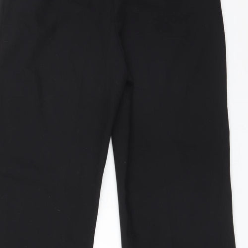 NEXT Womens Black  Polyester Trousers  Size 8 L29 in Regular