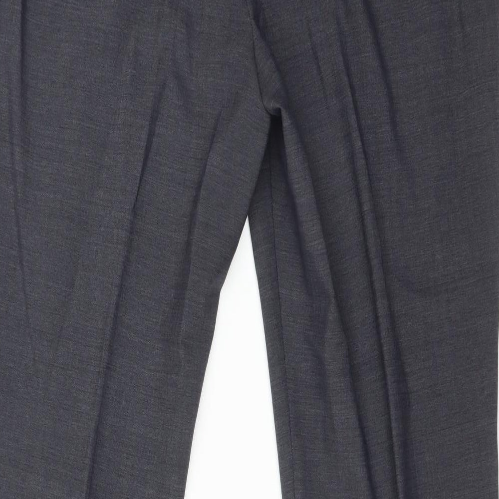 NEXT Womens Blue  Polyester Dress Pants Trousers Size 14 L30 in Regular