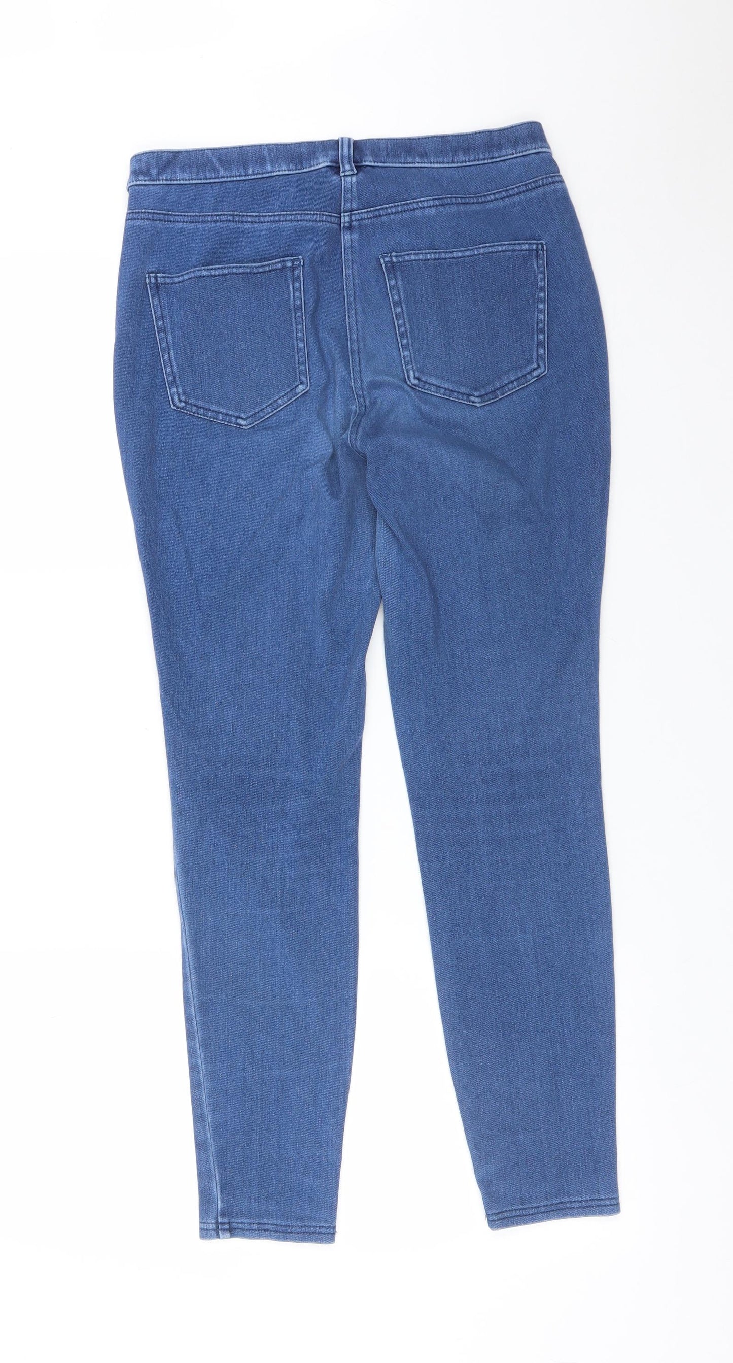 NEXT Womens Blue  Cotton Jegging Jeans Size 10 L26 in Regular