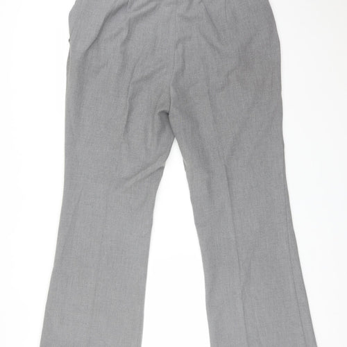 Tyler Womens Grey  Polyester Trousers  Size 18 L29 in Regular