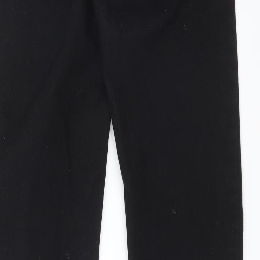 NEXT Womens Black  Cotton Skinny Jeans Size 8 L30 in Regular