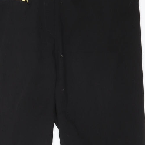 Select Womens Black  Polyester Trousers  Size 16 L29 in Regular