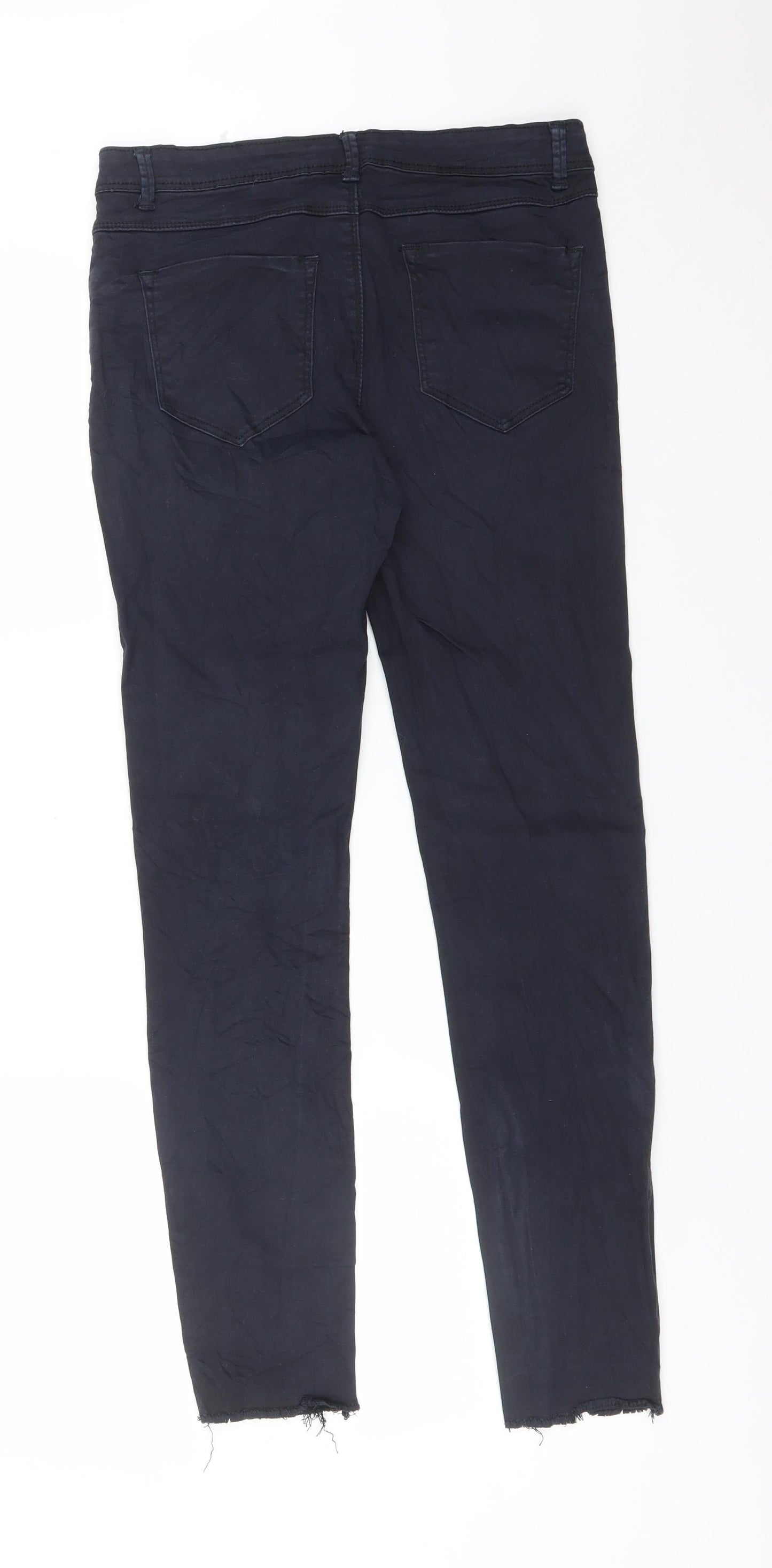 Amisu Womens Blue   Skinny Jeans Size 8 L27 in Regular