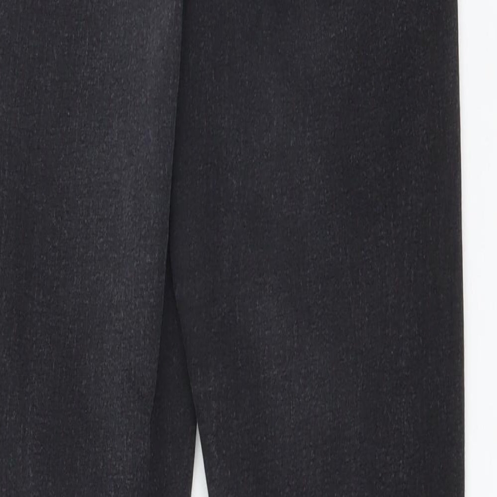 Topshop Womens Black  Cotton Skinny Jeans Size 28 L30 in Regular