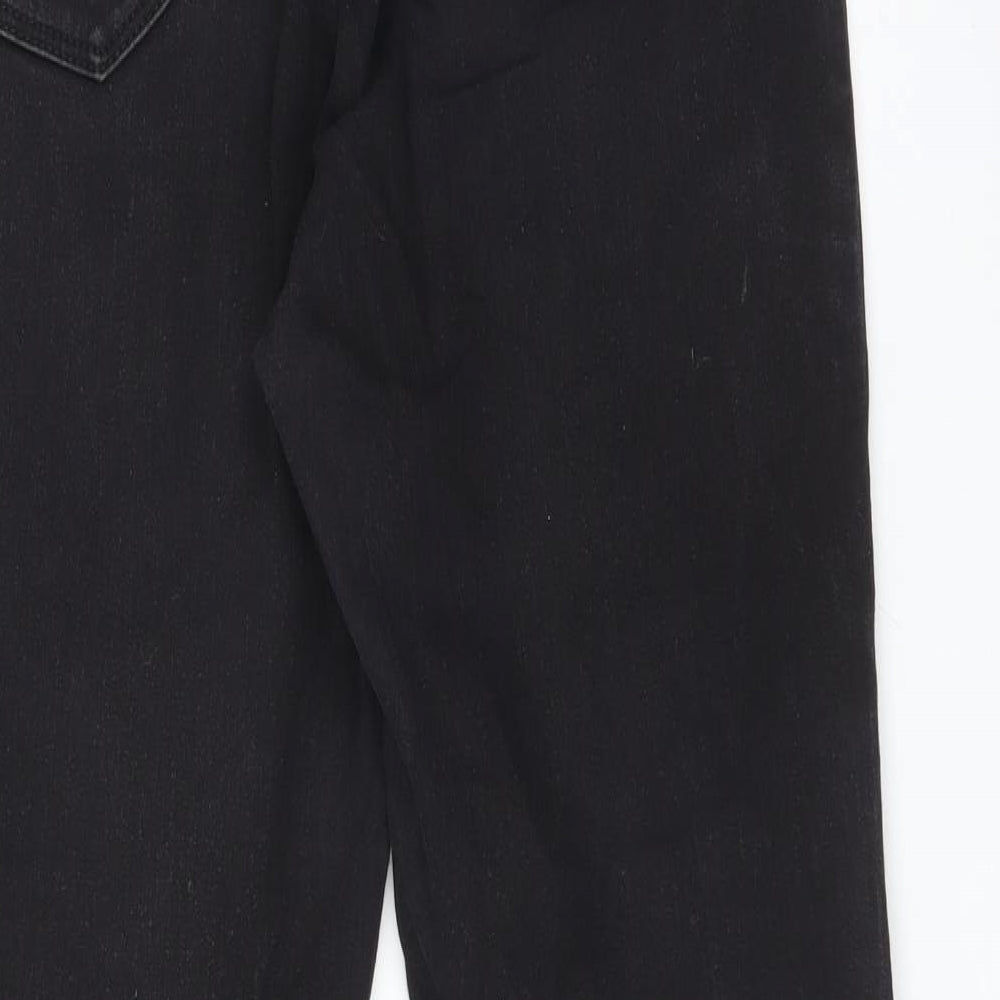 George Womens Black  Cotton Jegging Jeans Size 14 L29 in Regular