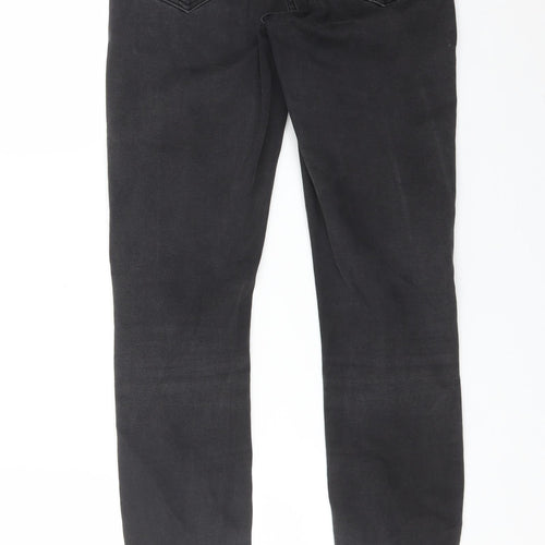 ASOS Womens Black  Cotton Skinny Jeans Size 25 L32 in Regular