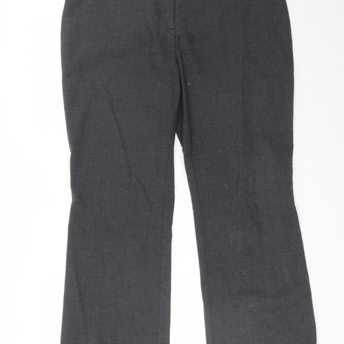 Soon Womens Grey  Polyester Trousers  Size 16 L29 in Regular