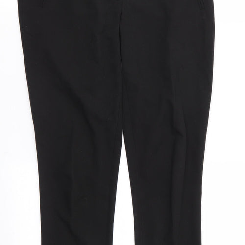 New Look Womens Black  Polyester Trousers  Size 8 L29 in Regular