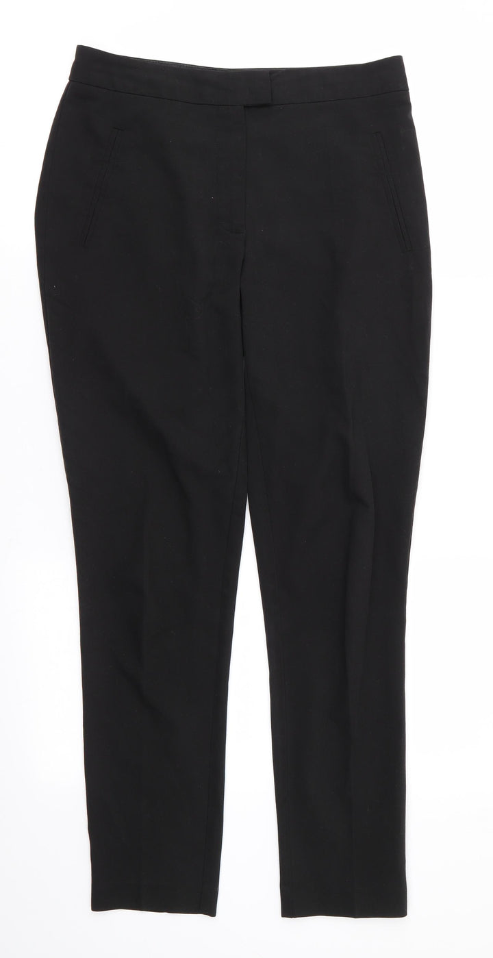 New Look Womens Black  Polyester Trousers  Size 8 L29 in Regular