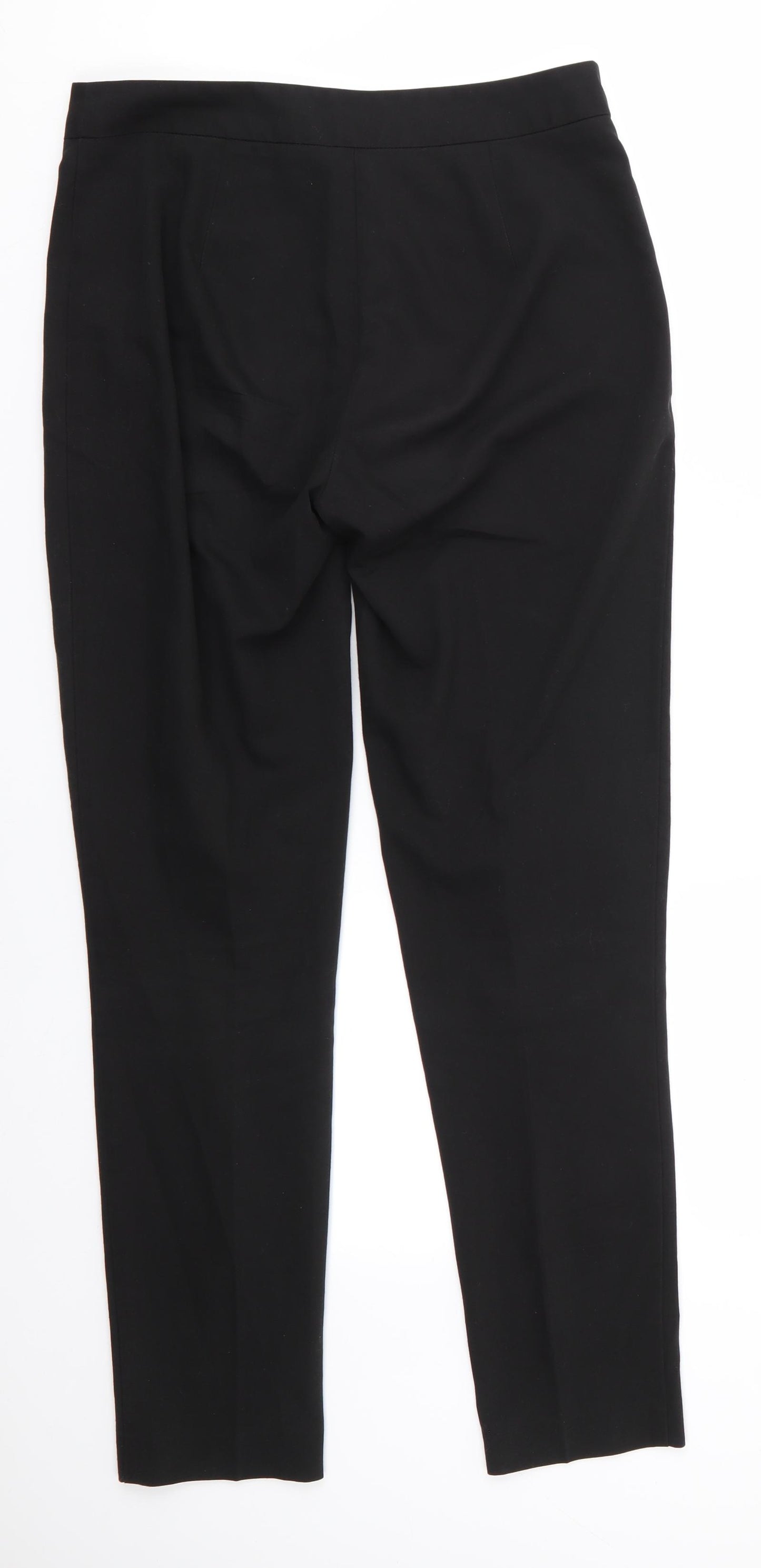 New Look Womens Black  Polyester Trousers  Size 8 L29 in Regular
