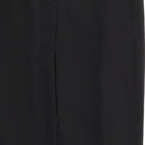 New Look Womens Black  Polyester Trousers  Size 8 L29 in Regular
