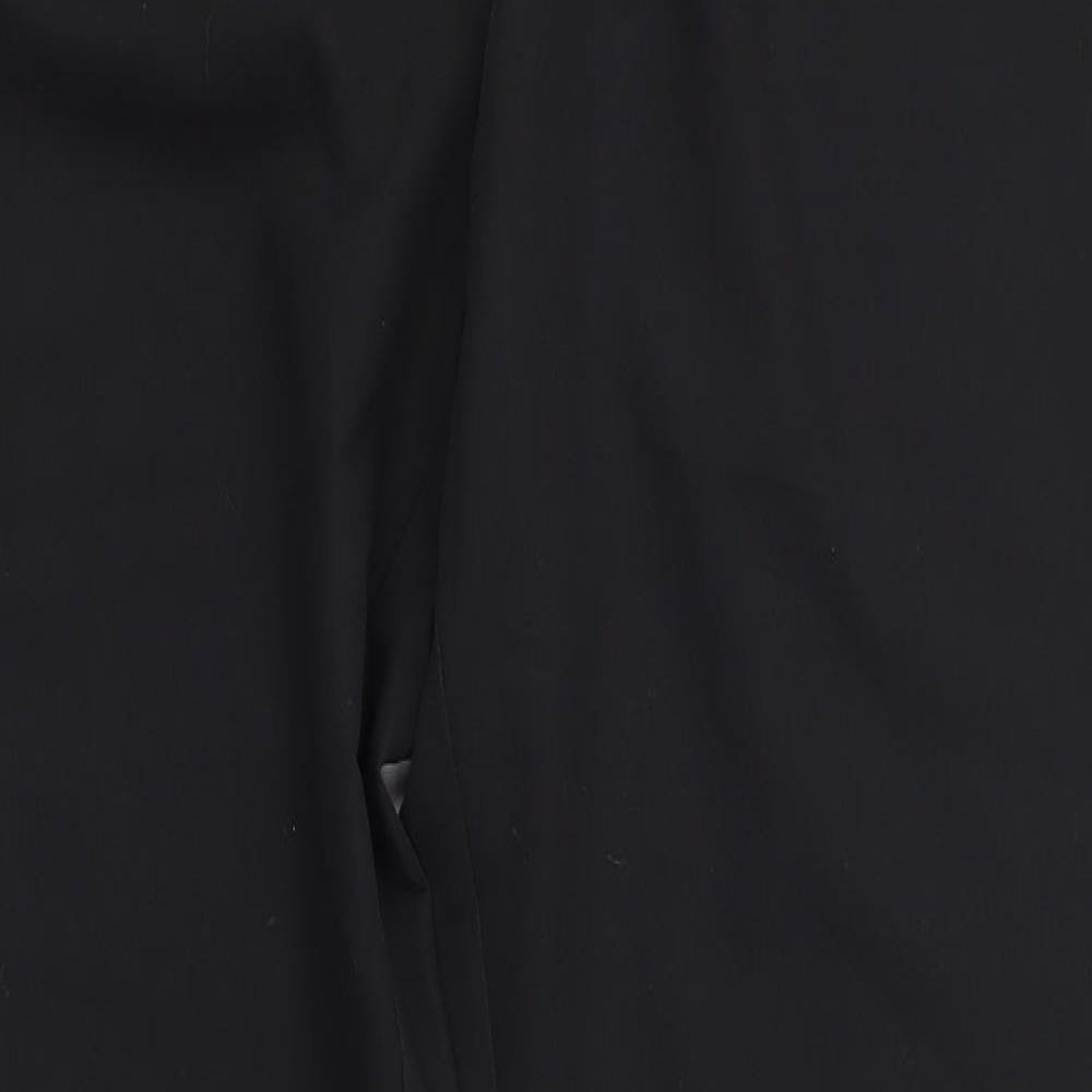 Next Tailoring Womens Black  Polyester Trousers  Size 12 L30 in Regular