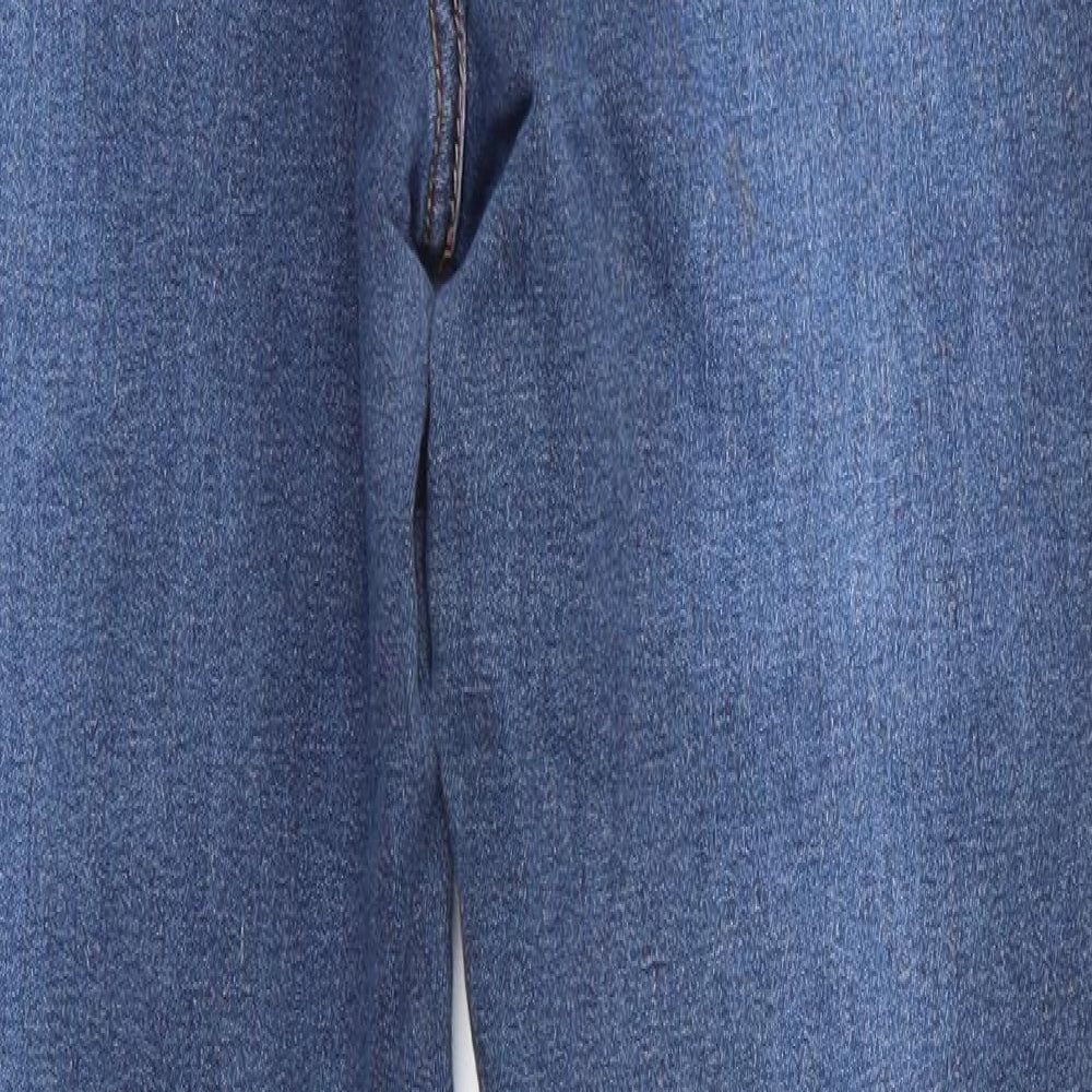 Studio Denim Womens Blue  Cotton Skinny Jeans Size 12 L28 in Regular Button