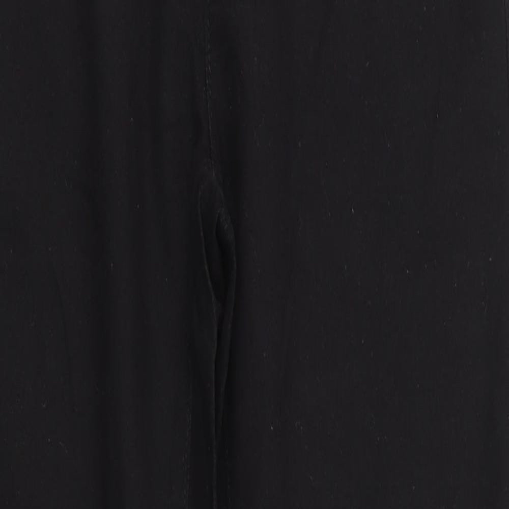 Denim Co Womens Black  Cotton Jegging Jeans Size 10 L27 in Regular