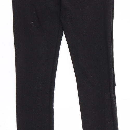 Papaya Denim Womens Black  Cotton Skinny Jeans Size 8 L29 in Regular