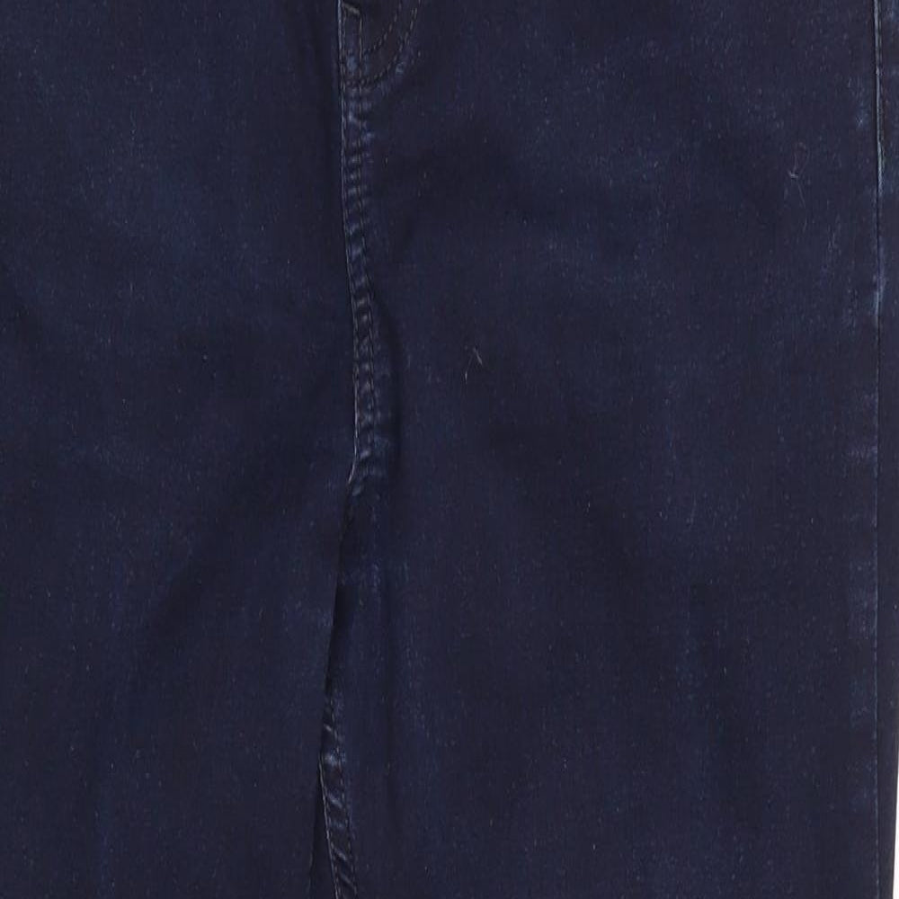 Per Una Womens Blue  Cotton Jegging Jeans Size 14 L24 in Regular  - Indigo