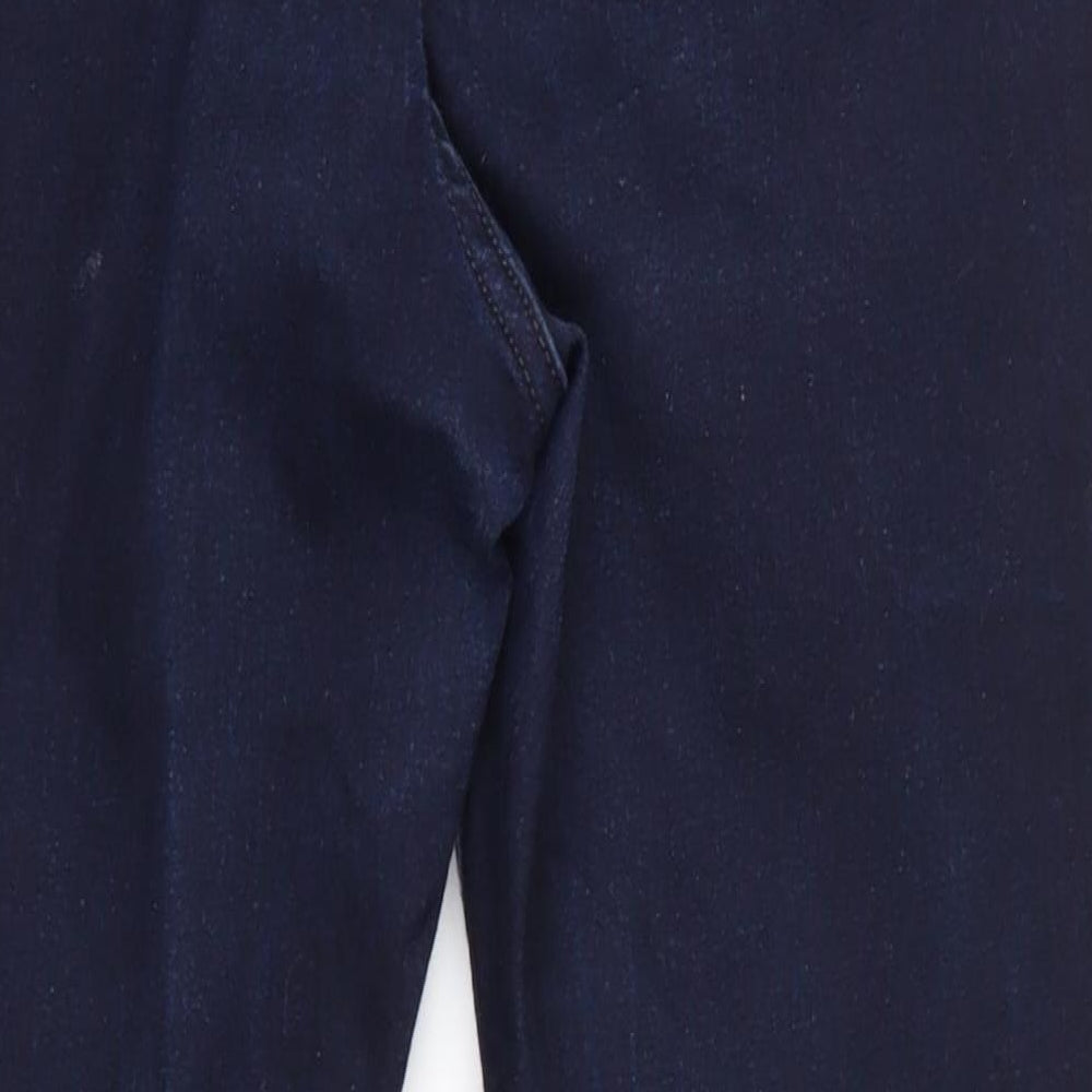 Per Una Womens Blue  Cotton Jegging Jeans Size 14 L24 in Regular  - Indigo