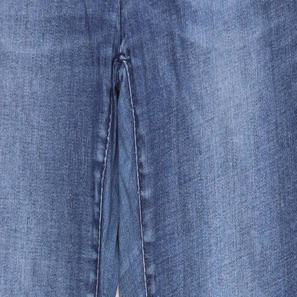 GAS Womens Blue  Cotton Skinny Jeans  L30 in