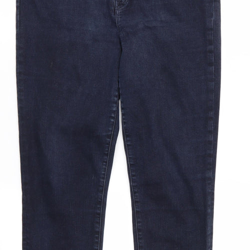 J Brand Womens Blue  Cotton Skinny Jeans Size 4 L25 in Regular