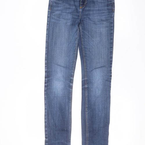 ESPIRIT Womens Blue  Cotton Skinny Jeans Size 26 in L29 in Regular