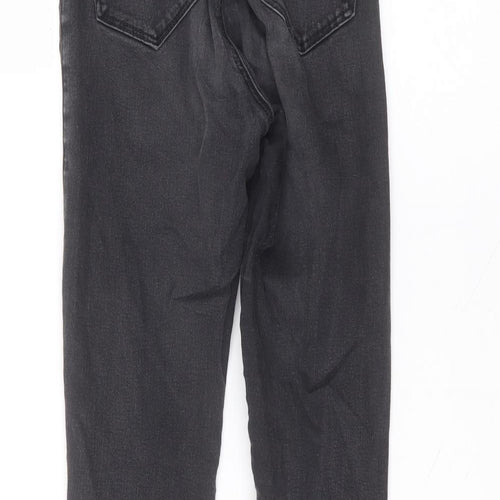 Topshop Womens Black  Cotton Skinny Jeans Size 22 in L24 in Regular