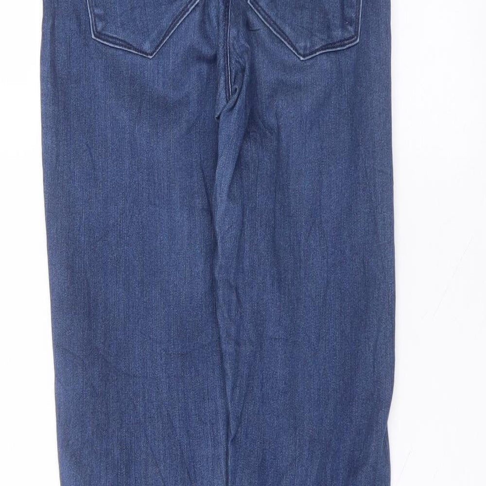 Only Womens Blue  Viscose Skinny Jeans Size S L30 in Regular