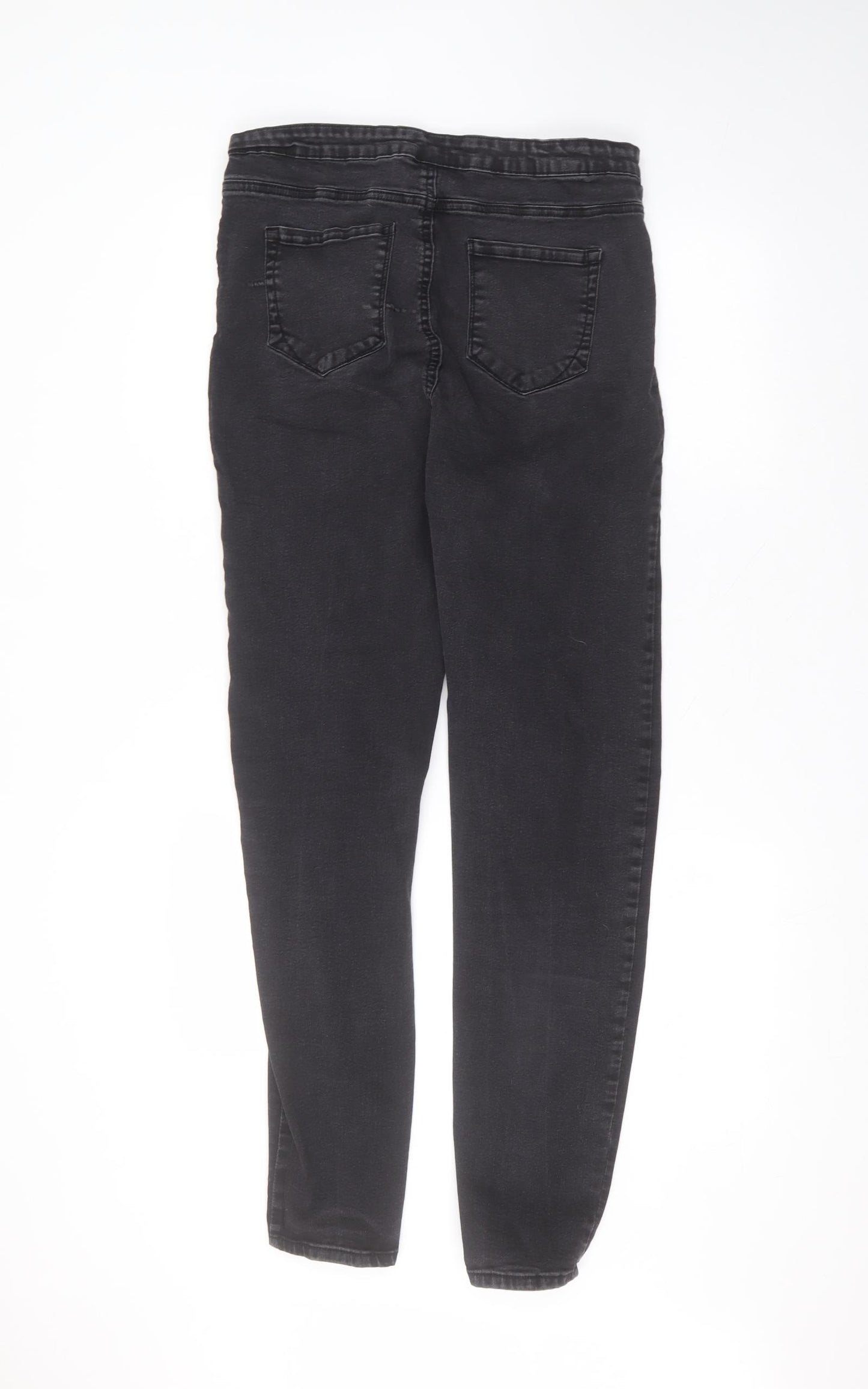 Denim & Co. Womens Black  Cotton Skinny Jeans Size 18 L30 in Regular