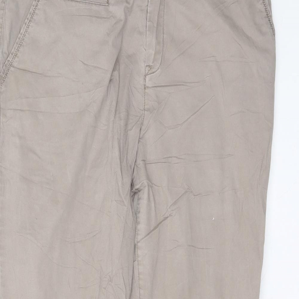 Yessica Womens Brown  Cotton Skinny Jeans Size 16 L28 in Regular