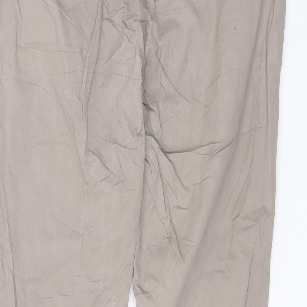 Yessica Womens Brown  Cotton Skinny Jeans Size 16 L28 in Regular