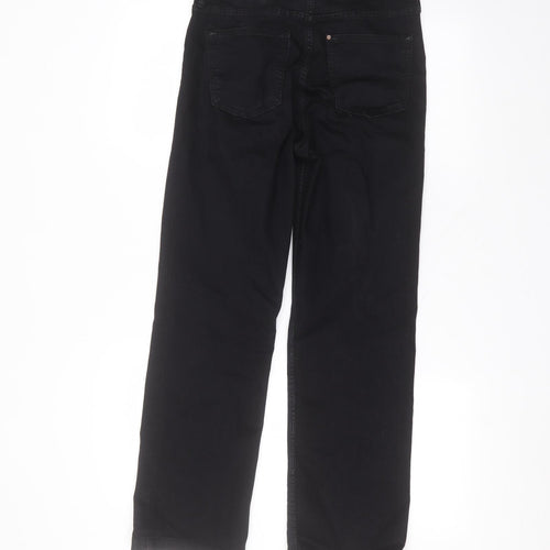H&M Womens Black  Cotton Skinny Jeans Size 28 in L27 in Regular