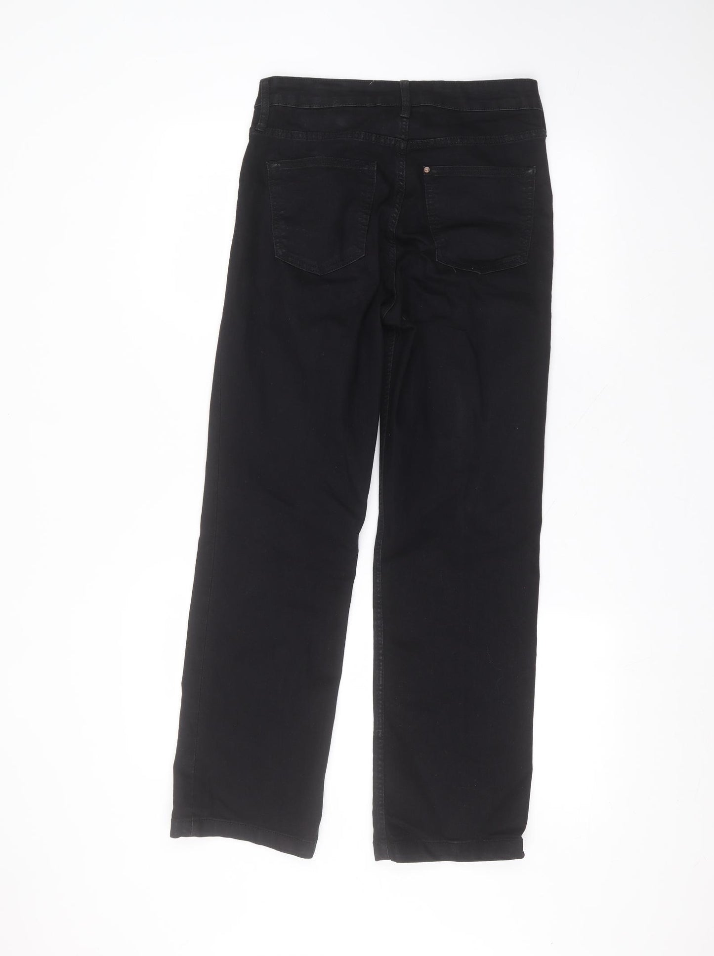 H&M Womens Black  Cotton Skinny Jeans Size 28 in L27 in Regular