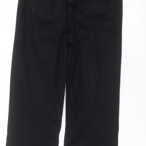 H&M Womens Black  Cotton Skinny Jeans Size 28 in L27 in Regular