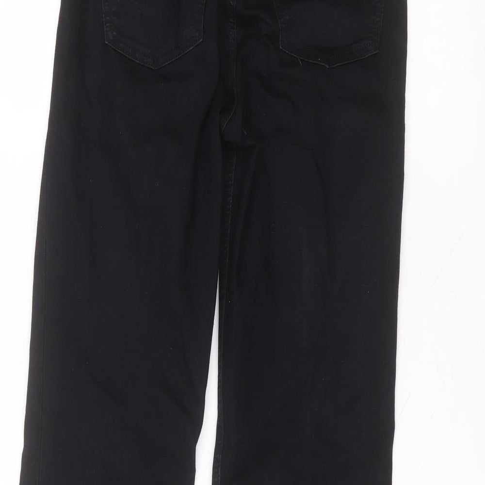 H&M Womens Black  Cotton Skinny Jeans Size 28 in L27 in Regular
