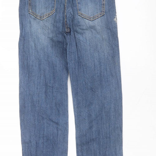 Gymboree Womens Blue  Cotton Skinny Jeans Size 12 L27 in Regular
