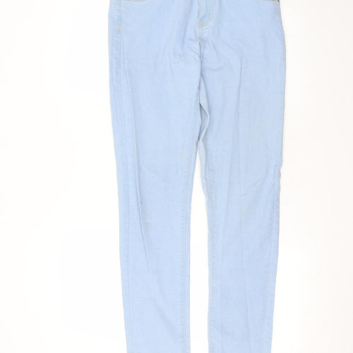 originals Womens Blue  Cotton Skinny Jeans Size 12 L29 in Regular
