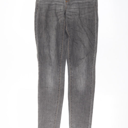 promoq Womens Black  Cotton Skinny Jeans Size 6 L29 in Regular
