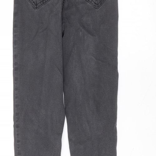 F&F Womens Black  Cotton Skinny Jeans Size 10 L26 in Regular